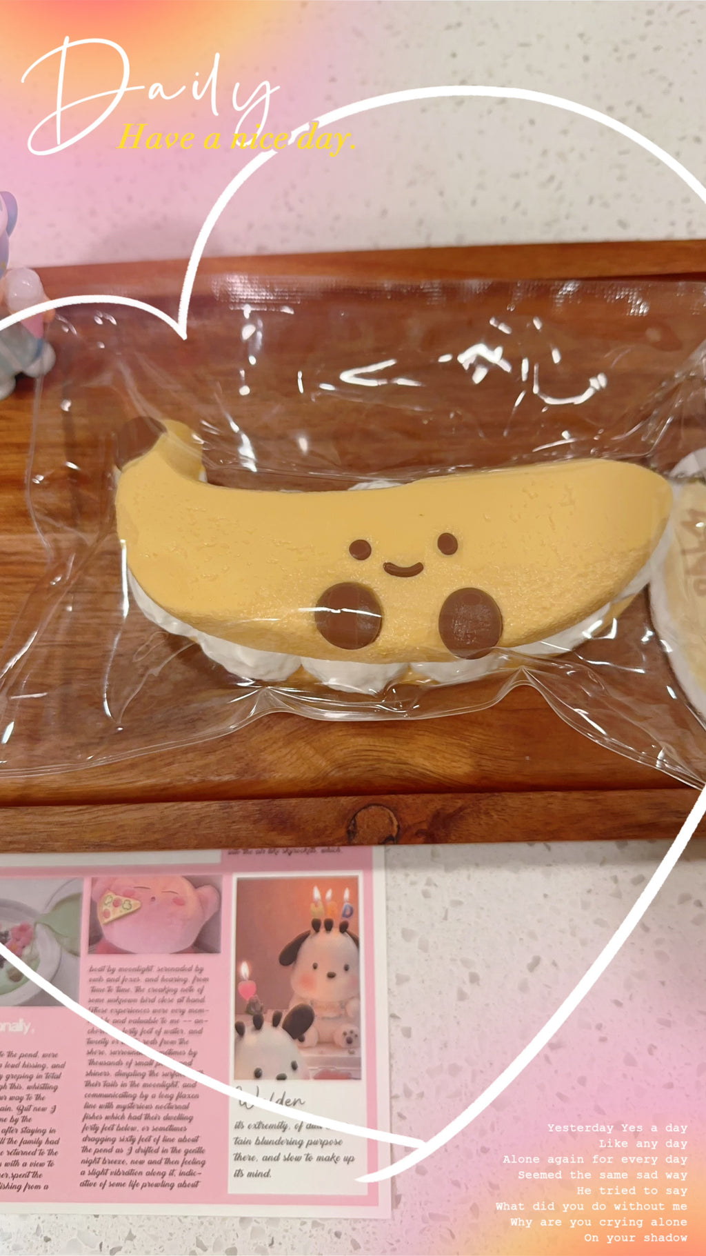 Banana Cream Puff